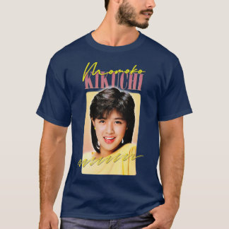 Camiseta Momoko Kikuchi Retro 80s Fan Art Design 1