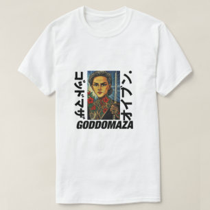 CAMISETA MOMOKO YAKUZA TATTOS E TEXTOS ESPESTOS HOMENS BRAN