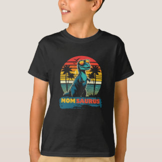 Camiseta Momsaurus Rex Dinosaur Maman Saurus Famille Corres