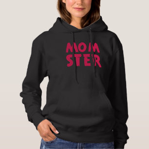 Camiseta Momster de estampa traseira mãe e mãe