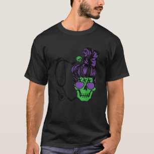 Camiseta Momster Halloween Costume Zombie Doutor Mãe 31º O