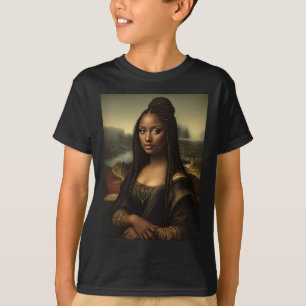 Camiseta Mon Africano de História Negra Americana da Mona N