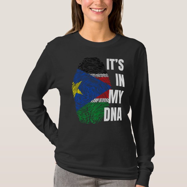 Camiseta Mon de História Negra Impressa Impressão Digital d (Frente)