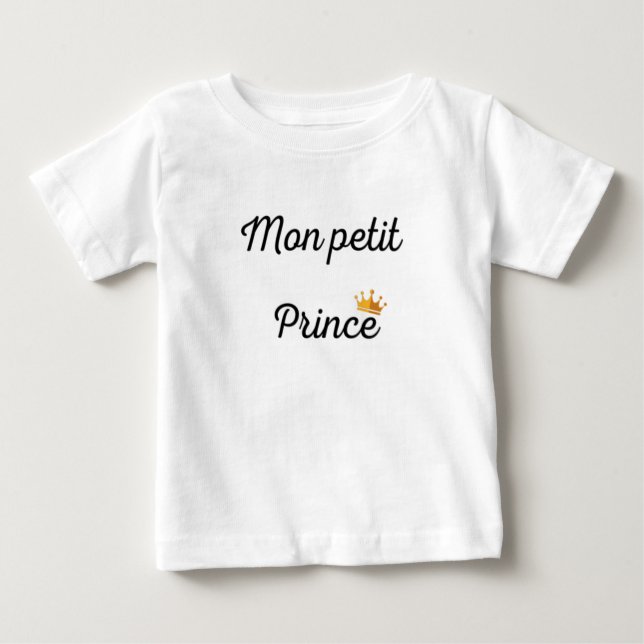 Camiseta mon petit príncipe (Frente)