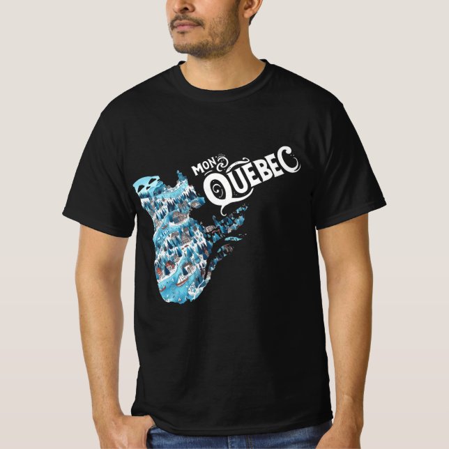 Camiseta Mon Québec (Frente)