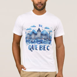 Camiseta Mon Québec, ma ville