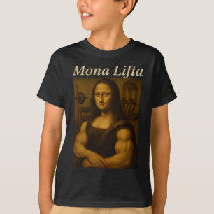 Camiseta Mona Lifta Bodybuilding Funny Gift