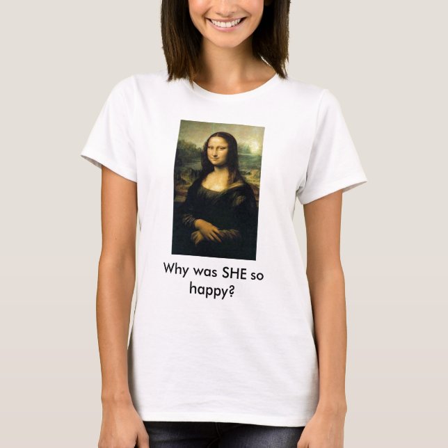 Camiseta Mona Lisa (Frente)