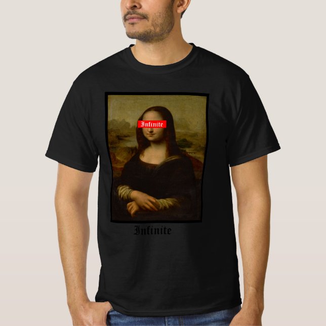 Camiseta Mona Lisa censurada (Frente)