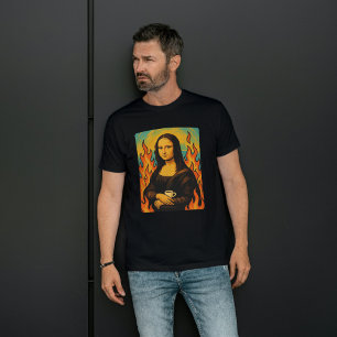 Camiseta Mona Lisa Conhece Este Estilo De Arte De Meme