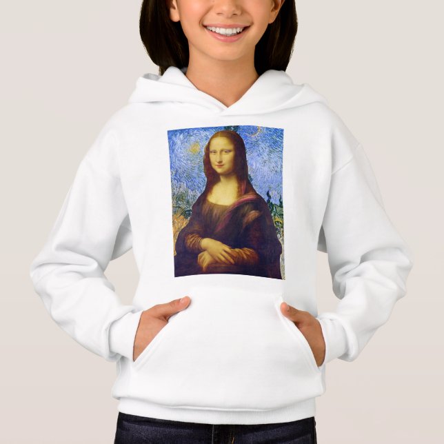 Camiseta Mona Lisa e Van Gogh (Frente)
