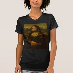 Camiseta Mona Lisa em Rubis