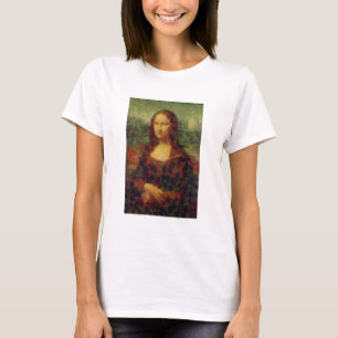 Camiseta Mona Lisa Lettuce Fine Art Vegan Spoof