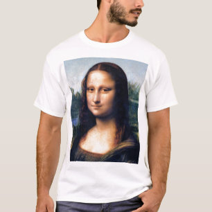 Camiseta Mona Lisa por Leonardo da Vinci