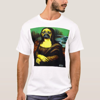 Camiseta Mona-Lisa-Pug $22,95
