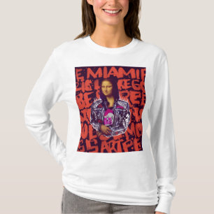 Camiseta Mona Lisa Punk Art