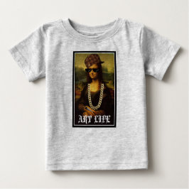 Camiseta Mona Lisa Thug Life Art Life