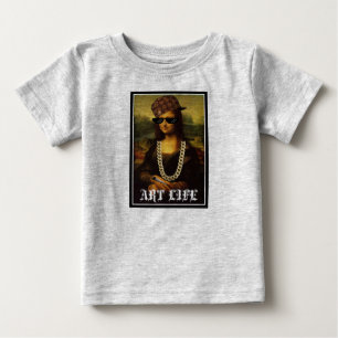 Camiseta Mona Lisa Thug Life Art Life