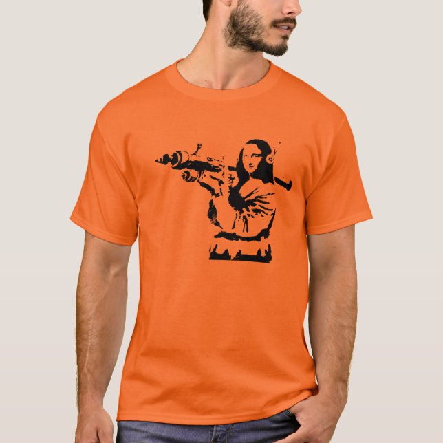 Camiseta Mona na guerra (Frente)
