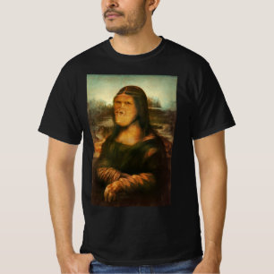 Camiseta Mona Rilla aka Mona Lisa
