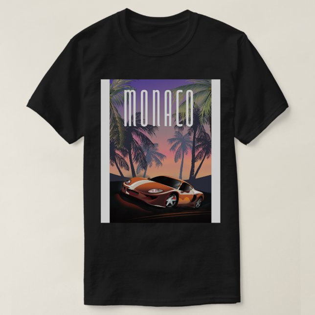 Camiseta Mônaco (Frente do Design)