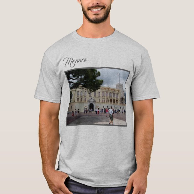Camiseta Mônaco Royal Palace Fotografia Souvenir (Frente)