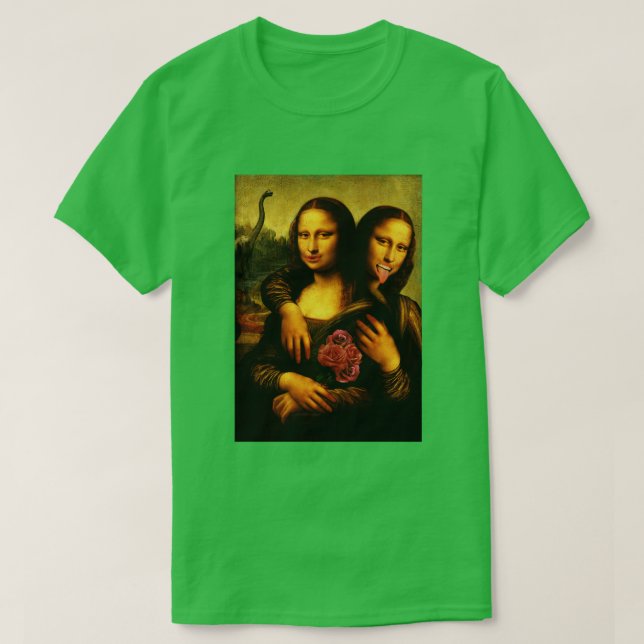 Camiseta Monalisa Twins (Frente do Design)