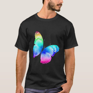 Camiseta Monararca Borboleta Arco-Íris, Festa de Cuta Cores
