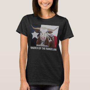 Camiseta Monarca do Rangeland Pintura de Alfred Fox