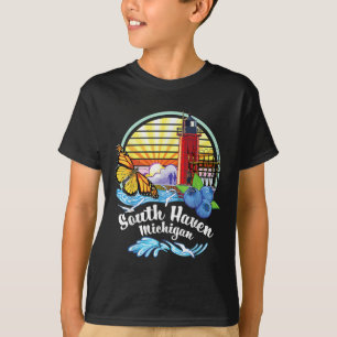 Camiseta Monarch Butterfly Beach - South Haven Michigan Lig