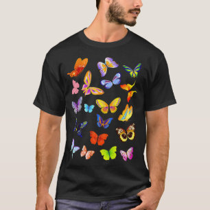 Camiseta Monarch Butterfly Desenho Cobra Aquarela Illu