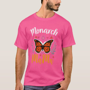 Camiseta Monarch Mama - Borboleta Monarca Presente Para Mãe