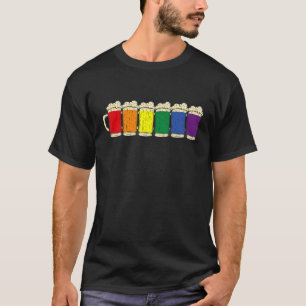 Camiseta Monat Lgbtq+ Beer Statement Lgbt