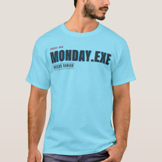 Camiseta Monday.exe Acesso Negado | Humor de Falha Divertid