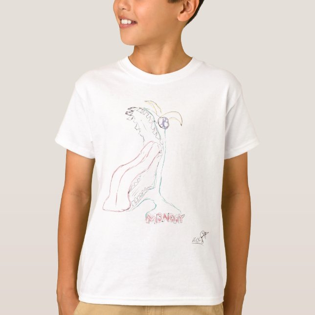 Camiseta "Monday Feeling" (Frente)