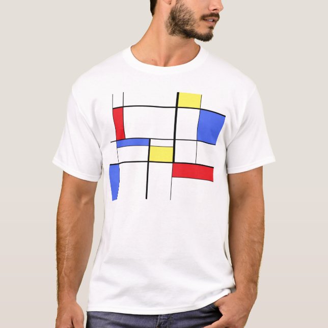 Camiseta mondrian (Frente)