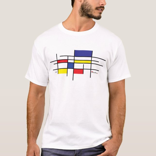Camiseta mondrian (Frente)
