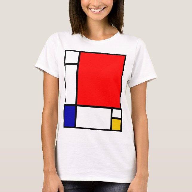Camiseta Mondrian 1 (Frente)