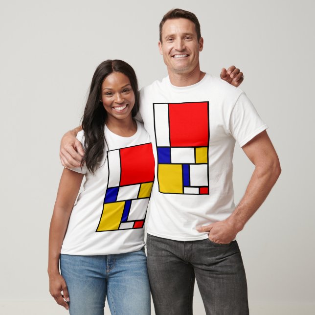 Camiseta Mondrian 2 (Unissex)