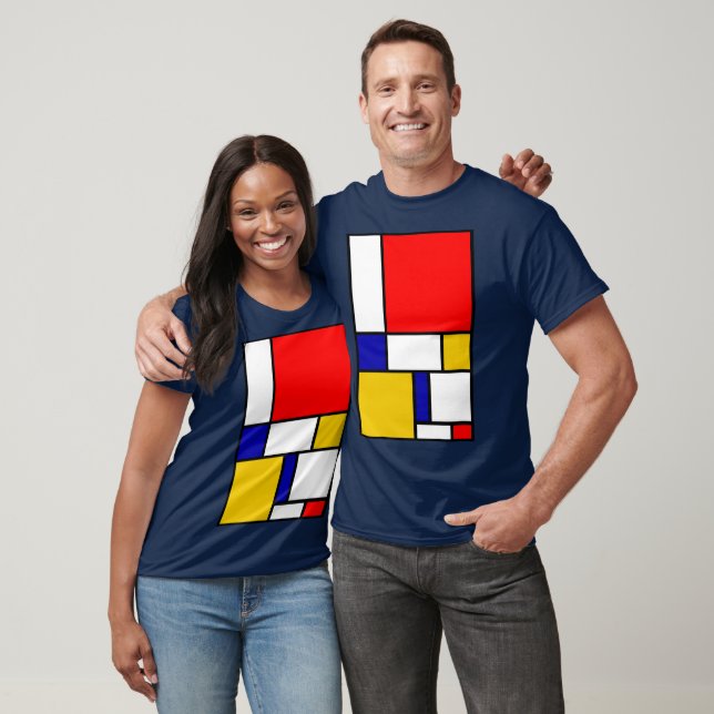 Camiseta Mondrian 2 (Unissex)