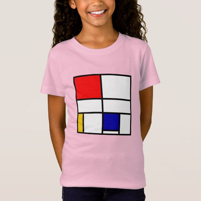 Camiseta Mondrian 3 (Frente)