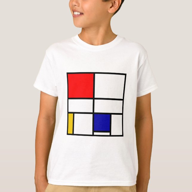 Camiseta Mondrian 3 (Frente)