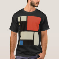 Mondrian Composition Modern Abstrato Pintura
