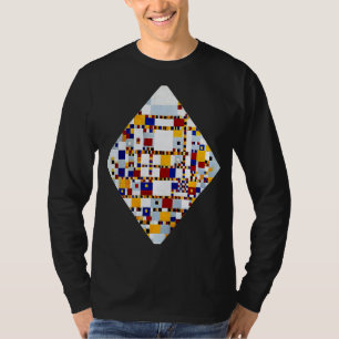 Camiseta Mondrian Victory Boogie Woogie Neo Plasticism Abst