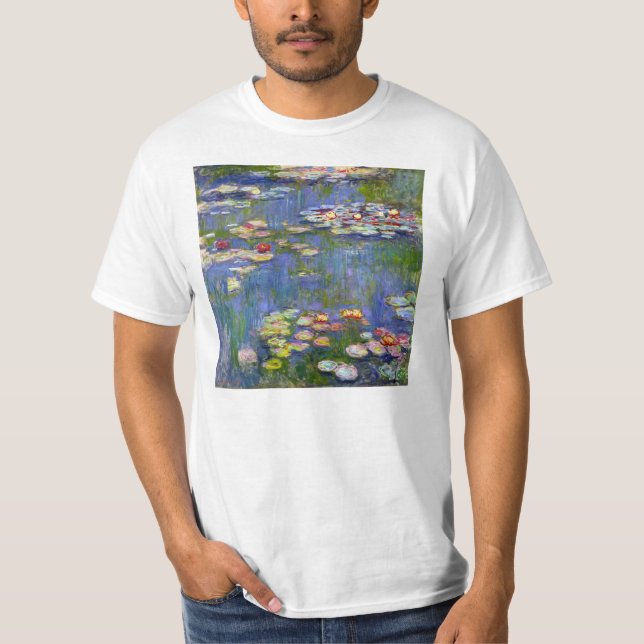 Camiseta Monet Water Lily 1916 (Frente)