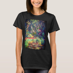 Camiseta Monet Water Lily Pond