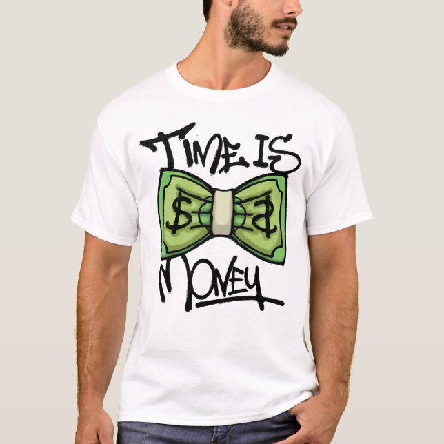 Camiseta money bow tie streetwear (Frente)