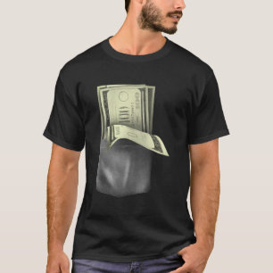 Camiseta Money Bundle Money Dólar Money Rich Pocket