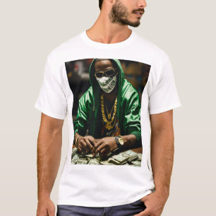 Camiseta Money Fala De Hoodie Gráfico"