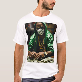 Camiseta Money Fala De Hoodie Gráfico"